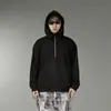 Moletom com Capuz da Marca Americana Retro Tendência para Homens, Jaqueta Versátil Estilo Americano Streetwear Solta para Casal, Moletom Casual Engrossado para Homens