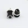 Soquete de Alimentação DC-022B Rosca Estendida Vertical Material PBT Plug Direto Fonte de Alimentação DC 55*21*25 Soquete