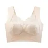 Nuevo Upgrade Delgado Inalámbrico Ropa Interior Femenina de una Pieza Fijo Espalda Hermosa Busto Grande Se Ve Más Pequeño Encaje Transpirable Sujetador