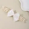 Diademas para recién nacidos europeas y americanas, diademas de lazo de verano transpirables para bebés que protegen la fontanela, diademas para bebés