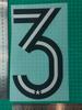 25-26 Coleção Botafogo Roupa Adulta A+ Número da Camisa Letra Transferência de Calor Número Adesivo de Transferência de Calor Camisa