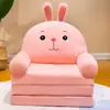 Artefato de soneca para jardim de infância sofá infantil Pikachu sofá preguiçoso dobrável cadeira sofá de desenho animado StellaLou coelho cama estendida