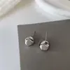 Aretes Irregulares con Forma de Bola Abollada, Aretes de Diseño Nicho para Mujer, Nuevo Modelo 2023, Chapados en Oro Real de 18K