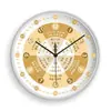 Reloj de Pared de Conocimiento de Salud para Control de Tiempo de Medicina Tradicional China Belleza Tradicional y Tienda de Terapia de Pies Reloj de Cuarzo Silencioso Reloj de Salud de Medicina Tradicional China