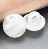 Botões Hemisféricos de Cogumelo Prontos de Fábrica, Botões Lisos de Plástico de Alta Qualidade, Camisas, Cardigãs, Suéteres, Botões de Perna Alta Costurados à Mão
