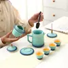 Ciudad Prohibida Cerámica Cultural y Creativa Juego de Té de Viaje Taza Empresa Logo de Vacaciones Corporativas Regalo para Clientes y Personas Mayores Regalo Souvenir