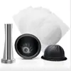 1 Conjunto de Pp Preto de Grau Alimentício Adequado para Cápsula de Café Nespresso Vertuo Espresso Múltiplo