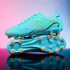 Chuteiras de Futebol Masculinas Krosser de Cano Baixo Tamanhos para Estudantes Jovens 31-44 Travas Longas/Multiterreno Sapatos de Treino Esportivo para Competição