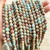 Cen Bolas Sueltas de Piedra Shoushan Óptima Pulsera de Cuentas DIY Cuentas Decorativas de Piedra Piel de Serpiente Cuentas para Pulsera de Piedra Shoushan