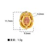 Colgante de cobre microincrustado cuentas de aceite de oro antiguo cuentas de transferencia diy con cuentas accesorios huecos fábrica de cuentas al por mayor