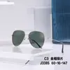 Novos Óculos de Sol Polarizados Masculinos com Acabamento Metálico de Alta Qualidade, Óculos de Sol Modernos para Dirigir com Proteção UV