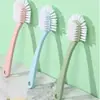 Cepillo de zapatos de cinco caras doble cara con forma de anillo eliminación de manchas sin esquinas muertas cepillo para lavar zapatos de plástico para el hogar cerdas duras cepillo de zapatos para baño cepillo de limpieza