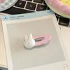 Lindo Accesorio para el Cabello de Conejo Miffy Fresco Dulce Hueco Pinza para Flequillo Estilo Dulce Dibujo Animado Versátil Pinza Lateral para Niña