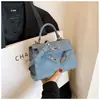 Bolsas Populares deste Ano para Mulheres, Novas Bolsas Quadradas Pequenas Satchel de Luxo 2024, Bolsas Transversais Quadradas Pequenas Super Populares de Verão