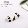 Artesanías de Cerámica Lindas para el Hogar Soporte para Palillos de Panda Rojo Soporte para Palillos de Panda de Cara Roja de Dibujos Animados Almohada para Palillos Fabricante Venta al por Mayor