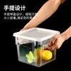 Cubo Cuadrado Transparente de PC Engrosado de Gran Capacidad con Tapa para Uso en Puesto, Adecuado para Almacenar Agua con Azúcar, Hielo Raspado y como Contenedor de Almacenamiento Comercial