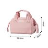 Bolsa de isolamento térmico portátil Bento Folha de alumínio espessada Lancheira Bolsa para trabalho e viagem com refeição Oxford Cloth Bolsa de refeição para estudantes