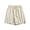 2026 Nuevos Pantalones Cortos de Cuadros de Estilo Americano de Pierna Ancha para Comercio Exterior Transfronterizo para Hombres y Mujeres, Pantalones Casuales Holgados con Cintura Elástica de Cinco Puntos