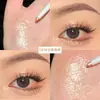 Bolsa pequeña llorona rosa y tierna gusano de seda vivo de mamá pluma mate perlado iluminador maquillaje para principiantes delineador de ojos sombra hasta maquillaje