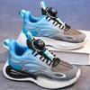 Zapatos para Niños 2026 Primavera y Verano Nuevo Estilo Malla Transpirable Zapatos Deportivos para Niños Mayores con Hebilla Giratoria Zapatos para Correr