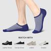 Calcetines de verano finos, informales, de boca baja, invisibles, transpirables, sin talón, para hombre y mujer, talla grande, de Amazon, transfronterizos.