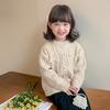 Suéter Infantil Outono Inverno 2026 Novo Estiloso Roupa Infantil Suéter de Tricô Trançado de Natal Roupa de Inverno Camiseta Básica Infantil