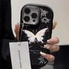 Funda Mariposa de Fuegos Artificiales Adecuada para Apple 16 Pro Max, iPhone 17, Girly 15 Pro, Transfronteriza 14, Antigolpes 13