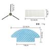 Adecuado para Robot Aspirador Levant M210/M210B/M213 Accesorios Cepillo Lateral Filtro Trapo de Mopa
