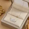 Chapado en oro real temperamento de alta calidad cadena para la clavícula diseño de nicho femenino sentido del diseño collar de corazón de melocotón collar de moda coreana joyería