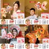 Zhuangyuan Ao Yu Lanterna Artesanal DIY Lanterna Flor de Dragão Pacote de Material Infantil Lanterna Peixe Dourado de Mão