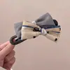 Pinza para el pelo de plátano estilo coreano y japonés, Nueva pinza transparente de torsión cruzada, Pinza vertical para coleta trasera con dientes, Pinza para el pelo