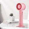 Ventilador Portátil Pequeno de Turbina com Bateria de Longa Duração, Potente Força do Vento, Mini Ventilador de Mesa Recarregável Portátil de Alta Velocidade Sem Lâminas