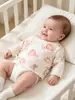 Ropa acolchada para bebé de 50 g, Clase A, top suave y sin costuras para recién nacido, ropa de maternidad para el otoño y el invierno, top de media espalda para bebé