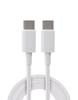 El cable de datos USB-C dual de 30 W es adecuado para el teléfono móvil iPhone 15. Cable de carga USB-C a USB-C. Carga rápida para Android.