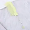 Pente Criativo DIY com Contas, Pente Portátil Curvo de Plástico Doméstico com Cauda Pontiaguda, Pente Fino Liso para Cachear Cabelo, Cuidados com o Cabelo no Atacado