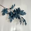 13 Piezas de Hojas de Roble, Hojas Serradas Nuevas, Hojas de Paisajismo para Boda Coreana, Arreglos Decorativos para Piso, Flores Simuladas