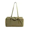 Bolso tote de gran capacidad estilo minimalista coreano para mujer, bolso Boston bandolera ligero casual de nicho para principios de otoño, moderno