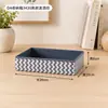 Serie de cajas de almacenamiento para ropa interior y ropa, tela no tejida, cajas organizadoras multitaladro, contenedores de almacenamiento para armario de dormitorio