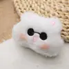 Peluche se llamará chirrido cinco conejito oso muñeco colgante accesorios decorativos corazón de niña llavero lindo