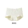 Ropa interior para niñas, algodón puro, entrepierna antibacteriana grado A, estilo de mujer, amigable con la piel, cómoda, sin costuras, que se ajusta a la cadera, Pantalones cortos tipo bóxer para mujer al por mayor