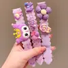 Pegatinas Lindas de Flequillo Kuromi para Niñas, Pegatinas para Cabello Roto, Diademas, Velcro para Niñas, Diademas para Niñas Pequeñas, Diademas, Accesorios para el Cabello