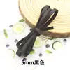 Cuerda de cuero sintético de 5 mm para manualidades, cuerda de cuero, accesorios para zapatos de frijol, tira de cuero, cuerda de terciopelo, fabricantes, accesorios, venta al por mayor