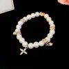 Pulsera Cuadrada de Ámbar con Flor de Zirconia y Perla Estilo Palacio Vintage Joyería de Lujo Ligero de Alta Gama