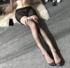 Medias con Lazos, Medias Blancas Sexys, Calcetines Altos Sexys para Mujer Fabricante Venta al por Mayor Color 8841