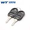 Wangtong 9793 Carcasa de Plástico Cerradura Lightning Estante Denso Cerradura de Leva Gabinete de Herramientas Cerradura para Muebles de Oficina