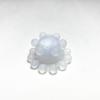 Anillo de cuentas de doble fila con anillo de cuentas de interés anillo para prepucio funda de cuentas funda para pene anillo de partículas anillo de goma blanda anillo de silicona