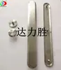 Tiras Guía Ciega de Acero Inoxidable 304, Clavos Guía con Recubrimiento de Diamante, Clavos Ciegos de Plástico 316, Reductores de Velocidad Antideslizantes para Estacionamientos