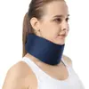 Soporte de cuello de esponja de alta elasticidad para prevenir la postura encorvada, collarín de soporte para la columna cervical para adultos, fija el cuello inclinado hacia adelante, dispositivo de cuidado del cuello para el hogar