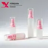 Suministros del Fabricante Botellas de Vacío de 15/30/50 ml de Taiwán, Botellas Dispensadoras de Loción y Esencia de Material PP Redondo Recto de una Sola Capa