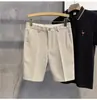 Verão Five-point Calças Shorts Calças Estilo coreano All-match Slim-fit Calças Solid Color Non-ironing Summer Thin Casual Pants for Men